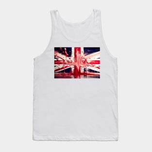 National Nations Flags - United Kingdom Flag - The Union Jack Flag Tank Top